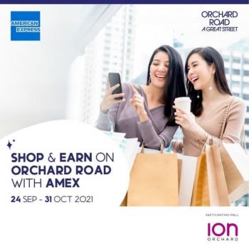 ION-Orchard-Amex-Card-in-Amex-Mobile-App-Promotion-350x350 24 Sep-31 Oct 2021: ION Orchard Shop and Earn Promotion with Amex