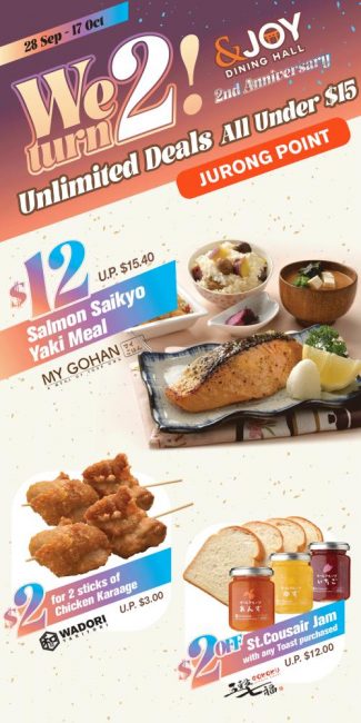 Joy-Dining-Hall-2nd-Anniversary-Promotion-325x650 28 Sep-17 Oct 2021: &Joy Dining Hall 2nd Anniversary Promotion at Jurong Point