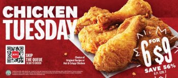 KFC-Chicken-Tuesday-Promo-350x155 7-21 Sep 2021: KFC Chicken Tuesday Promo