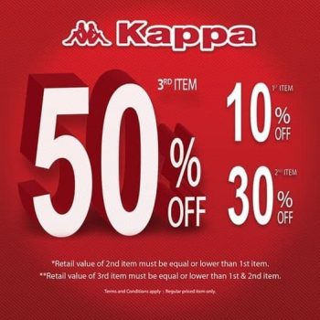 Kappa-Amazing-Discount-Sale-350x350 9 Sep 2021 Onward: Kappa Amazing Discount Sale