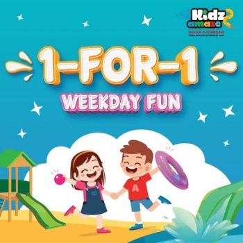 Kidz-Amaze-Indoor-Playground-1-For-1-Weekday-Fun-Promotion-350x350 8 Sep 2021 Onward: Kidz Amaze Indoor Playground 1 For 1 Weekday Fun Promotion