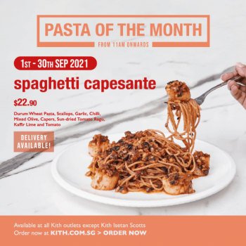 Kith-Cafe-Pasta-of-the-Month-Promotion-350x350 1-30 Sep 2021: Kith Cafe Pasta of the Month Promotion