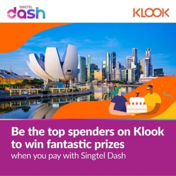 Klook-Fantastic-Prizes-Giveaways-with-Singtel-Dash-350x350 14-30 Sep 2021: Klook Fantastic Prizes Giveaways with Singtel Dash