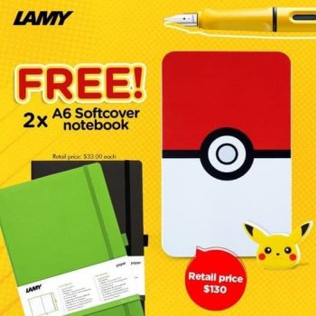 LAMY-A6-Softcover-Notebooks-Promotion-350x350 25 Sep 2021 Onward: LAMY A6 Softcover Notebooks Promotion