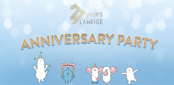 LANEIGE-27th-Anniversary-Promotion-350x171 18 Sep 2021 Onward: LANEIGE 27th Anniversary Promotion