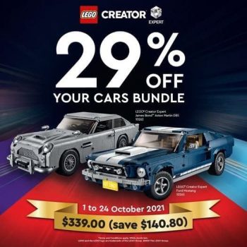 LEGO-Cars-Bundle-Promotion-350x350 1-24 Oct 2021: LEGO Cars Bundle Promotion