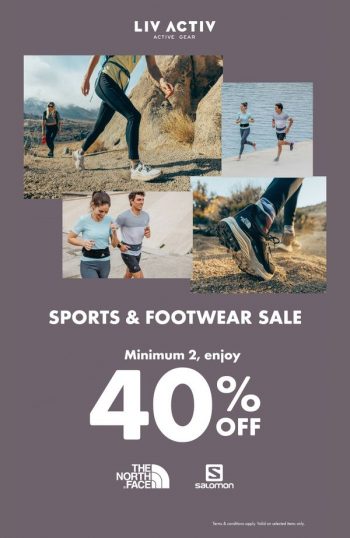 LIV-ACTIV-Sports-Footwear-Sale-350x538 9-29 Sep 2021: LIV ACTIV Sports & Footwear Sale with Salomon and The North Face