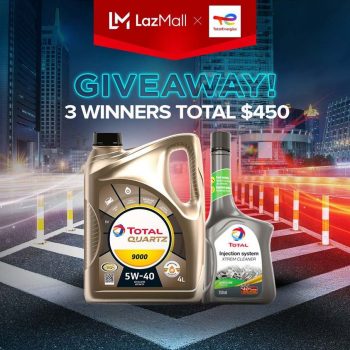 Lazada-30-Car-Service-Package-Giveaways-350x350 15-21 Sep 2021: TotalEnergies 30 Car Service Package Giveaways on Lazada