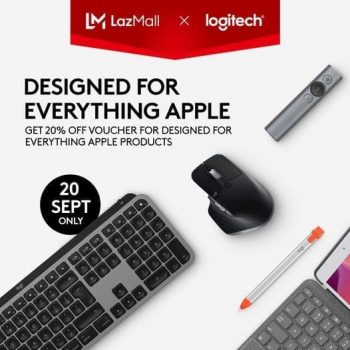 Lazada-Apple-Gears-Promotion-350x350 20 Sep 2021: Lazada Logitech Apple Gears Promotion