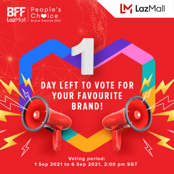 Lazada-Brands-Future-Forum-2021-Peoples-Choice-Awards-Giveaway-350x350 1-6 Sep 2021: Lazada Brands Future Forum 2021 People’s Choice Awards Giveaway