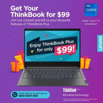 Lenovo-ThinkBook-Plus-Promotion-350x350 8 Sep 2021 Onward: Lenovo ThinkBook Plus Promotion