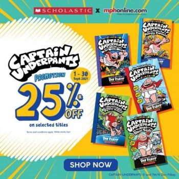 MPH-Bookstores-Captain-Underpants-Promotion-350x350 1-30 Sep 2021: MPH Bookstores Captain Underpants Promotion