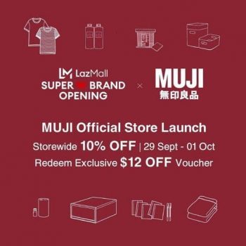 MUJI-Official-Store-Launch-Promotion-350x350 29 Sep-1 Oct 2021: MUJI Official Store Launch Promotion on Lazada