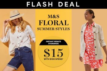 Marks-and-Spencer-Floral-Summer-Styles-Flash-Deals-350x233 9 Sep 2021 Onward: Marks and Spencer Floral Summer Styles Flash Deals