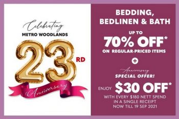 Metro-Bedding-Bedlinen-And-Bath-Promotion-350x233 16-19 Sep 2021: Metro Bedding, Bedlinen And Bath Promotion