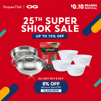 OG-Shopee-25th-Super-Shiok-Sale-350x350 25 Sep 2021 Onward: OG Shopee 25th Super Shiok Sale