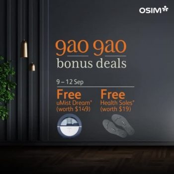 OSIM-9.9-Savings-Gao-Gao-Sale-350x350 9-12 Sep 2021: OSIM 9.9 Savings Gao Gao Sale