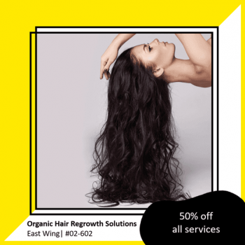 Organic-Hair-Regrowth-Solutions-Patented-Liposome-Technology-Promotion-at-Suntec-City--350x350 10-30 Sep 2021: Organic Hair Regrowth Solutions Patented Liposome Technology Promotion at Suntec City