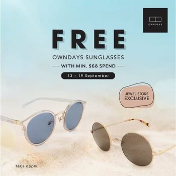 Owndays-Sunglasses-Promotion-350x350 13-19 Sep 2021: Owndays Sunglasses Promotion at Jewel store