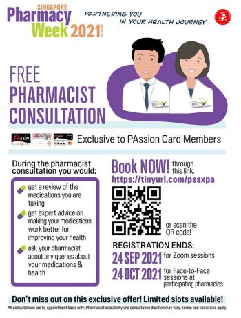 PAssion-Card-Pharmacy-Week-2021-350x461 24 Sep-24 Oct 2021: Pharmaceutical Society of Singapore Pharmacy Week with PAssion Card