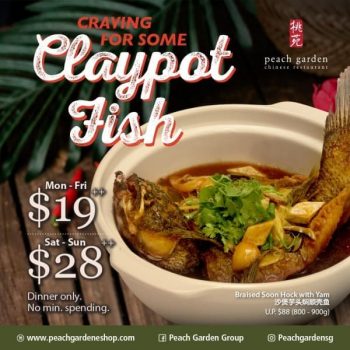 Peach-Garden-Claypot-Fish-Promotion-350x350 13 Sep 2021 Onward: Peach Garden  Claypot Fish Promotion at Thomson Plaza