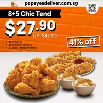 Popeyes-Delivery-Exclusive-Promotion-350x350 6 Sep 2021 Onward: Popeyes Delivery Exclusive Promotion
