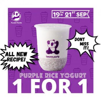 Purple-Panda-Purple-Rice-Yogurt-1-For-1-Promotion--350x350 19-21 Sep 2021: Purple Panda Purple Rice Yogurt 1 For 1 Promotion