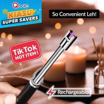 Qoo10-Rechargeable-Electronic-Kitchen-Lighter-Promotion-350x350 17 Sep 2021 Onward: Qoo10 Kiasu Super Saver Sale