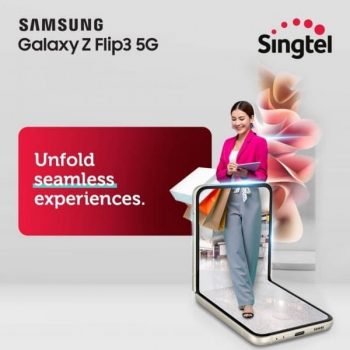 SINGTEL-Galaxy-Z-Flip3-5G-Promotion-350x350 10 Sep 2021 Onward: SINGTEL Samsung Galaxy Z Flip3 5G Promotion