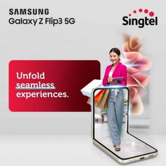 samsung flip singtel