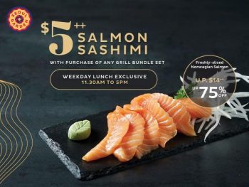 Seoul-Garden-Lunch-Salmon-Sashimi-@-5-Promotion--350x263 7 Sep 2021 Onward: Seoul Garden Lunch Salmon Sashimi @ $5 Promotion
