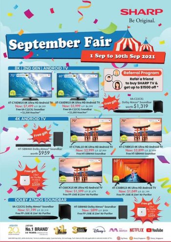 Sharp-September-Fair-Promotion-350x495 1-30 Sep 2021: Sharp September Fair Promotion
