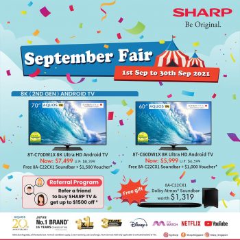 Sharp-September-Fair-Promotion1-350x350 1-30 Sep 2021: Sharp September Fair Promotion
