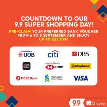 Shopee-9.9-Sale--350x350 9 Sep 2021: Shopee 9.9 Sale with Payment Partners