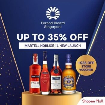 Shopee-Martell-Noblige-1L-Promotion-350x350 18 Sep 2021 Onward: Pernod Ricard Martell Noblige 1L Promotion on Shopee