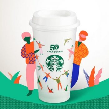 Starbucks-50th-Anniversary-Promotion-350x350 28 Sep 2021: Starbucks 50th Anniversary Promotion