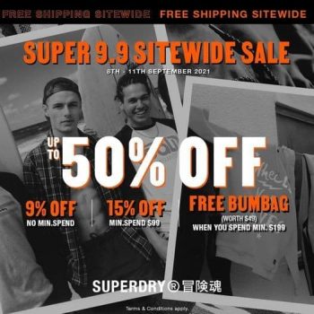 Superdry-Super-9.9-Sale--350x350 8-11 Sep 2021: Superdry Super 9.9 Sale