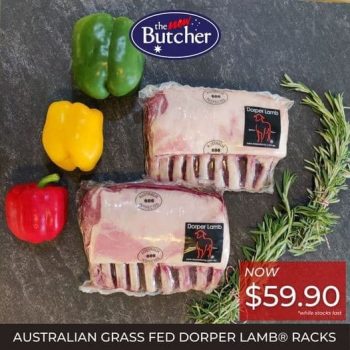 The-Butcher-AU-Grass-Fed-Dorper-Lamb-Racks-Promotion-350x350 3 Sep 2021 Onward: The Butcher AU Grass Fed Dorper Lamb Racks Promotion