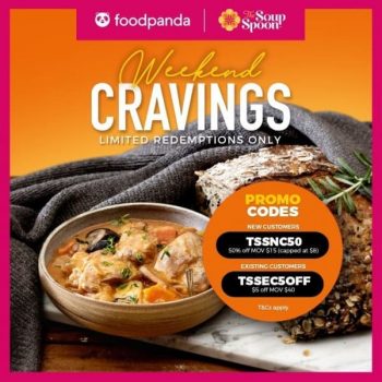 The-Soup-Spoon-Weekend-Craving-Promotion-350x350 17 Sep-31 Oct 2021: The Soup Spoon Weekend Craving Promotion on Foodpanda