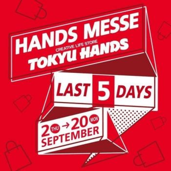 Tokyu-Hands-Hand-Messe-Sale-350x350 2-20 Sep 2021: Tokyu Hands Hand Messe Sale