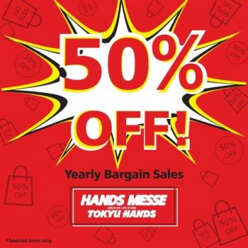 Tokyu-Hands-Yearly-Bargain-Sale-350x350 11-20 Sep 2021: Tokyu Hands Yearly Bargain Sale