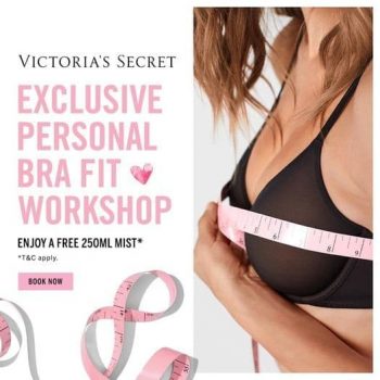 Victorias-Secret-Exclusive-Personal-Bra-Fit-Workshop-Promotion-350x350 11 Sep 2021 Onward: Victoria's Secret  Exclusive Personal Bra Fit Workshop