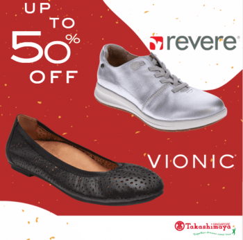 Vionic-Revere-Shoes-Promotion-at-Takashimaya--350x347 20 Sep 2021 Onward: Vionic & Revere Shoes Promotion at Takashimaya