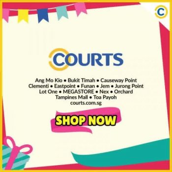 16-18-Oct-2021-COURTS-47th-Grand-Anniversary-Sale-350x350 16-18 Oct 2021: COURTS 47th Grand Anniversary Sale