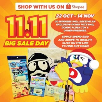22-Oct-14-Nov-2021-DON-DON-DONKI-11.11-Big-Sale-350x350 22 Oct-14 Nov 2021: DON DON DONKI 11.11 Big Sale on Shopee