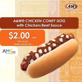 AW-Coney-licious-Promotion-350x350 27 Oct 2021 Onward: A&W Coney-licious Promotion via AMK Hub M Malls