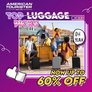 American-Tourister-Top-Luggage-Pick-Sale-350x350 7-13 Oct 2021: American Tourister Top Luggage Pick Sale