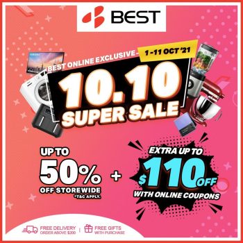 BEST-Denki-10.10-Super-Sale-350x350 1-11 Oct 2021: BEST Denki 10.10 Super Sale