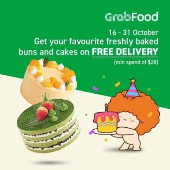 BreadTalk-Free-Delivery-Promotion-350x350 19-31 Oct 2021: BreadTalk Free Delivery Promotion on GrabFood
