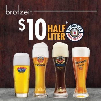 Brotzeit-German-Bier-Bar-Restaurant-Half-Liter-Promotion-350x350 20 Oct 2021 Onward: Brotzeit German Bier Bar & Restaurant  Half Liter Promotion